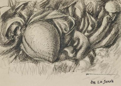 Ismaël DE LA SERNA
Composition Encre et crayon...