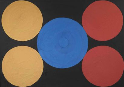 Albert CHUBAC
COMPOSITION, 1964 Huile sur...