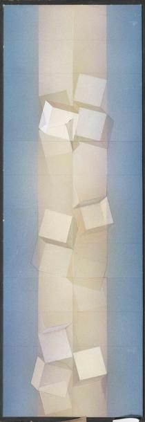 Guido ZANOLETTI
Composition, 1980 Nitroacrylique...