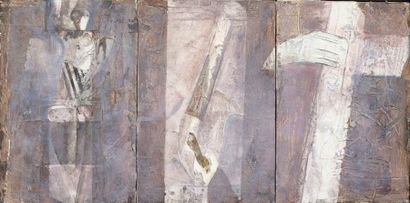 Josep NOVELLAS
Triptyque, acrylique sur toile...