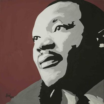 Abdel
Martin Luther King, 2013. Pistolet...