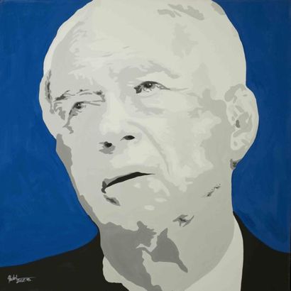 Abdel
Shimon Perez, 2013. Pistolet sur toile...