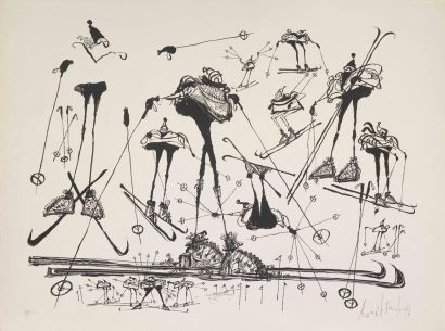 Ronald SEARLE
Hommage à Toulouse Lautrec...