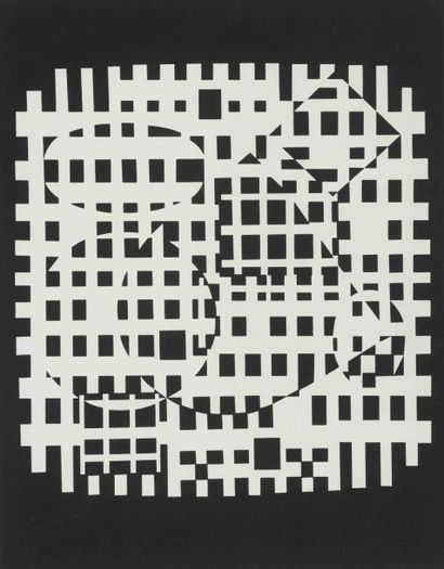 Victor Vasarely
VAH NEG, 1973 Offset sur...
