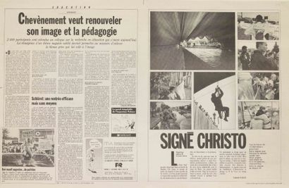 CHRISTO
Le pont neuf pour Libération, 1985
Tiré...
