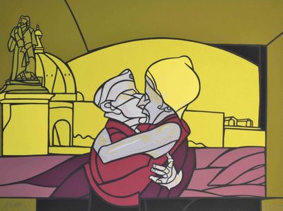 Valerio ADAMI

Le baiser

Lithographie sur...