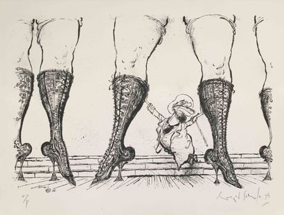 Ronald SEARLE
Avoriaz, le ski
Portfolio de...