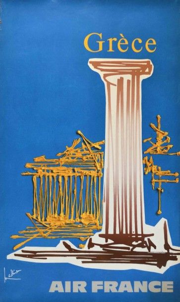 Georges MATHIEU

Affiche Air France Grèce...