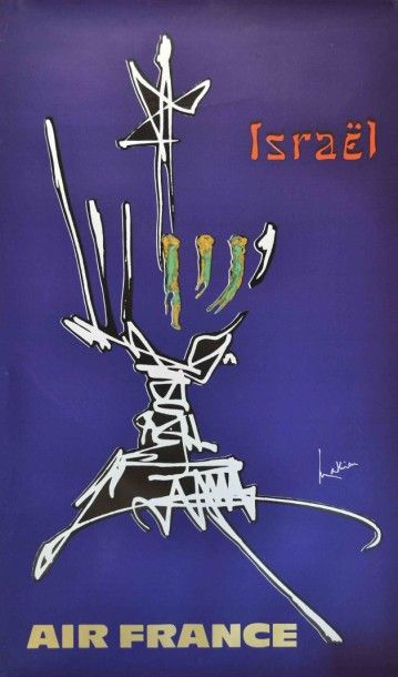 Georges MATHIEU

Affiche Air France Israël...