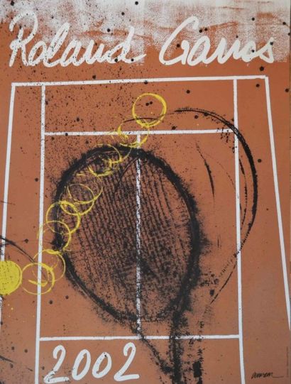 Roland Garros

Lot de deux affiches:

-2002...