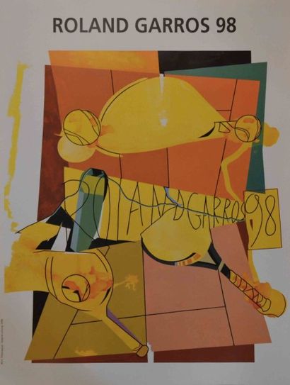Roland Garros

Lot de deux affiches:

-2001...