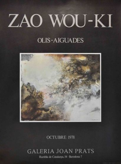 Zao WOU KI

Affiche de l'exposition à la...