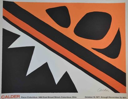 CALDER

Calder Pace/columbers (Ohio), 1971...