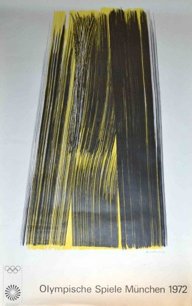 Hans HARTUNG

Lot de deux affiches:

- Fondation...