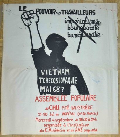 Atelier populaire Ex Ecole des Beaux Arts...