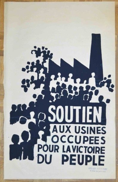Atelier Populaire Ex Ecole des Beaux Arts...