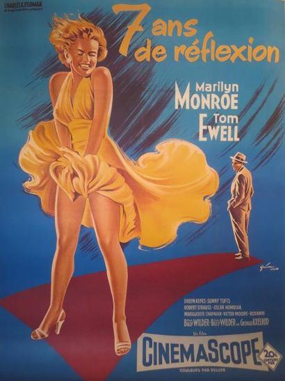 7 ANS DE REFLEXION ( 1955) de Billy Wilder...