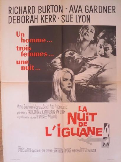 LA NUIT DE L'IGUANE (1964) de John Huston...