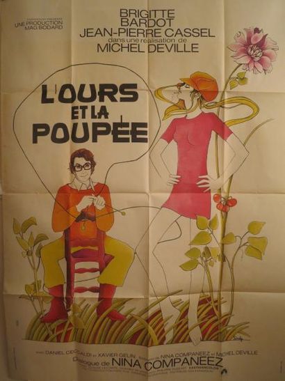 L'OURS ET LA POUPEE (1969) de Michel Deville...