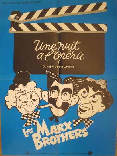 LES MARX BROTHERS - UNE NUIT A L'OPERA Affiche...