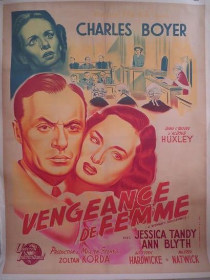 VENGEANCE DE FEMME (1947) de Zoltan Korda...