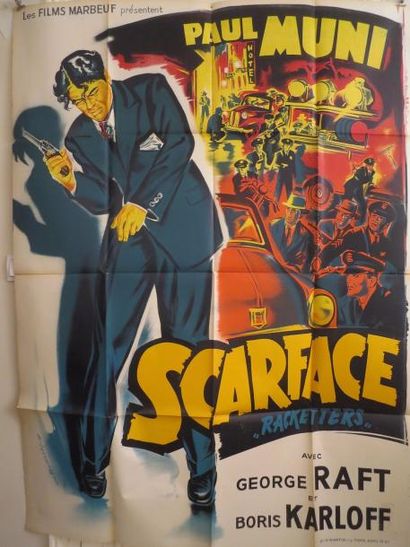 SCARFACE (1932) de howard Hawks avec Paul...