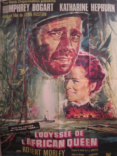 L'ODYSSEE DE L'AFRICAIN QUEEN (1951) de John...