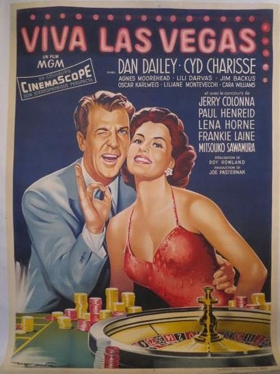 VIVA LAS VEGAS (1956) de Roy Rowland avec...