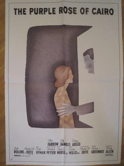 THE PURPLE ROSE OF CAIRO (1984) de Woody...