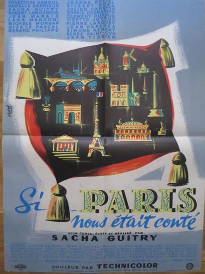SI PARIS NOUS ÉTAIT CONTE (1955) de et avec...