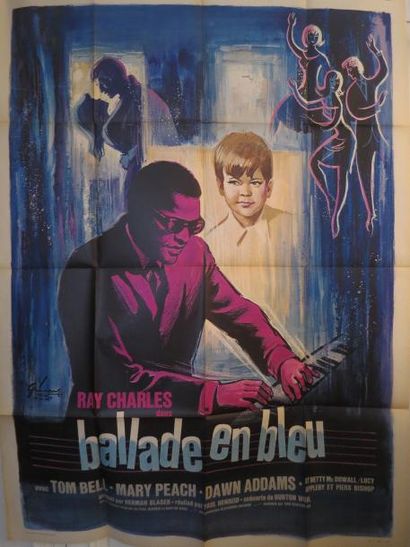 BALLADE EN BLEU (1966) de Paul Henreld avec...