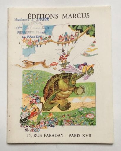 MARCUS
Ouvrage publicitaire de 1960 présentant...