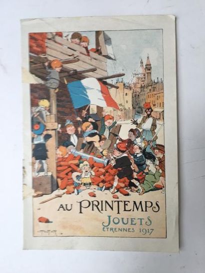 PELTIER L.
Au Printemps
Catalogue Jouets...