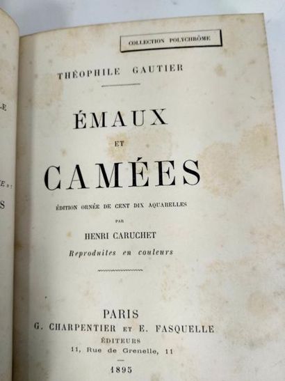 Gautier Théophile.Emaux et camées.Paris,...