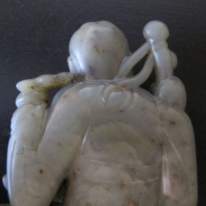 Composition figurant l’Immortel Shoulao dieu...