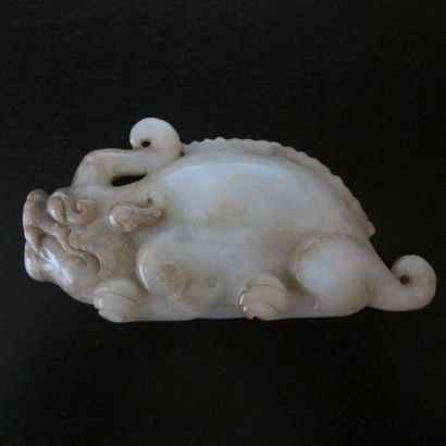 Chimère unicorne Qilin, symbole de la bonté...