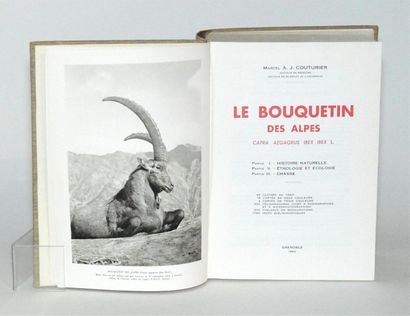 COUTURIER (Marcel A. J. et Andrée) Le Bouquetin...