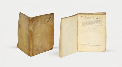 ESTIENNE (Charles) De latinis et Græcis nominibus...
