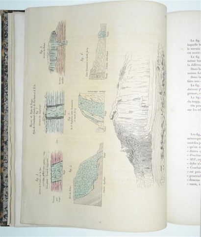LA BÊCHE (Henry T. de) Coupes et vues pour...