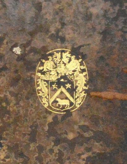 Reliure aux Armes MOFFETT(Thomas) - WOTTON...
