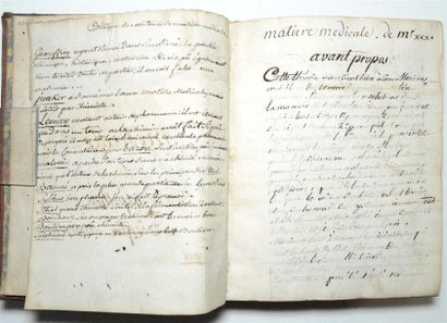 Manuscrit - Médecine PICQUÉ (Jean-Pierre)...
