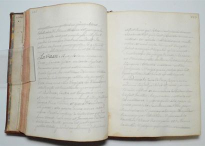 Manuscrit - Médecine PICQUÉ (Jean-Pierre)...