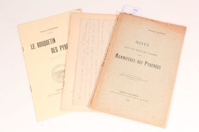 GOURDON (Maurice) 1/ Le Bouquetin des Pyrénées....