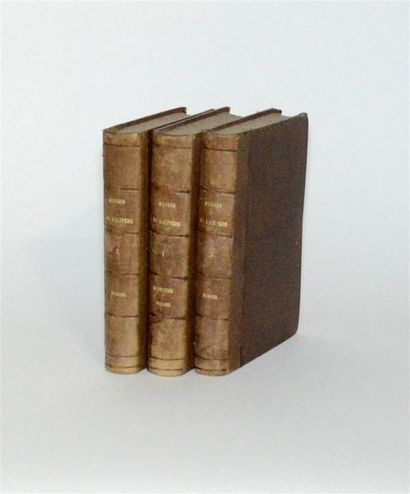 LACÉPÈDE (Bernard Germain Etienne de LA VILLE...