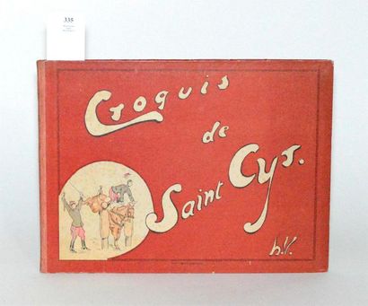VAUFRELAND (Henri de) vicomte Croquis de...
