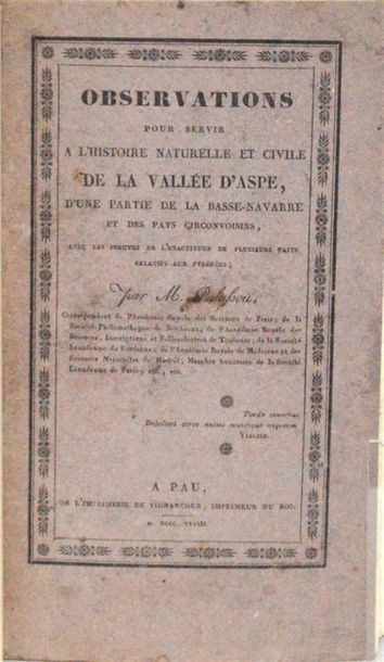 PALASSOU (Pierre-Bernard de) Observations...