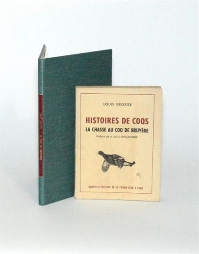SADOUL (Louis) Le Coq de Bruyère. (Vosges,...