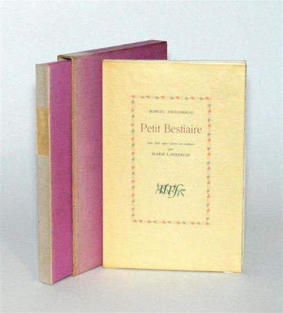 JOUHANDEAU (Marcel) Petit Bestiaire, avec...