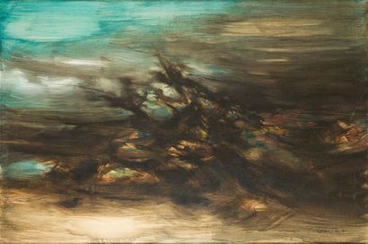 Guy SOULAT (1925-1991)
« Composition »
Huile...