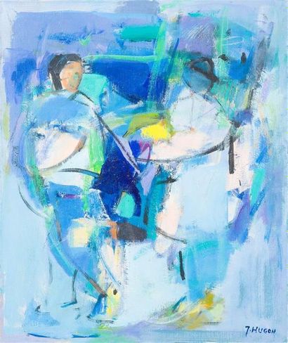 Jean HUGON (1919-1990)
« Personnages fond...